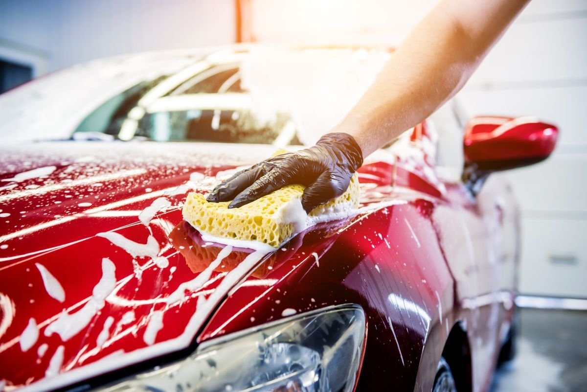 hand wash car